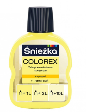 Барвник Colorex №11 лимонний   (100мл)