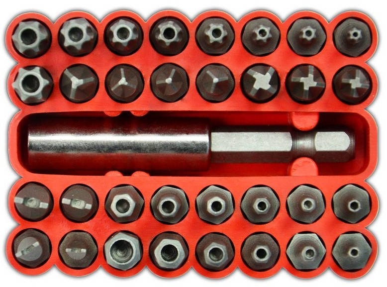 Набор насадок 33 шт,(специальные насадки) • 47-315