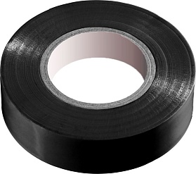 Изолента ПВХ черная 19 мм х 20 м