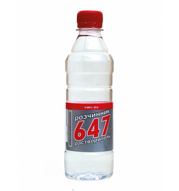 Растворитель 647 ТМ ХИМРЕЗЕРВ (0,5л) пет (0,35кг)