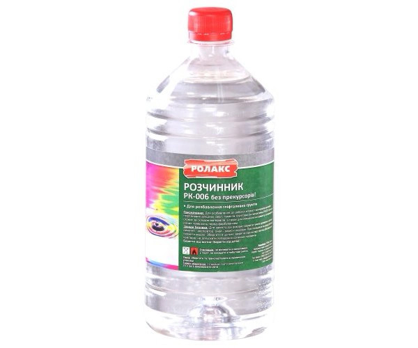 Растворитель РК-006 1л (Сольвент) Ролакс