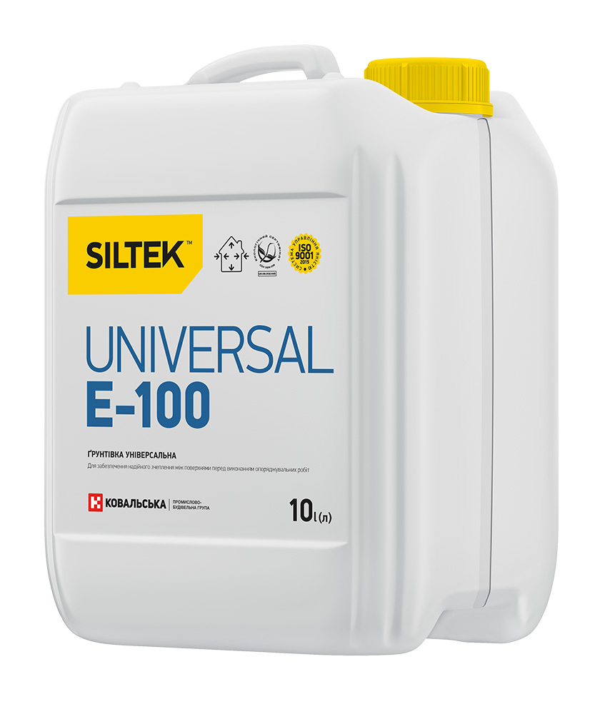 Е-100 Siltek Universal  грунтівка універсальна,10л