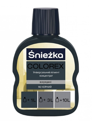 Барвник Colorex №90 чорний   (0,1мл)