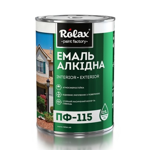 Емаль ПФ-115К темний-шоколад, 2,8 кг, РОЛАКС