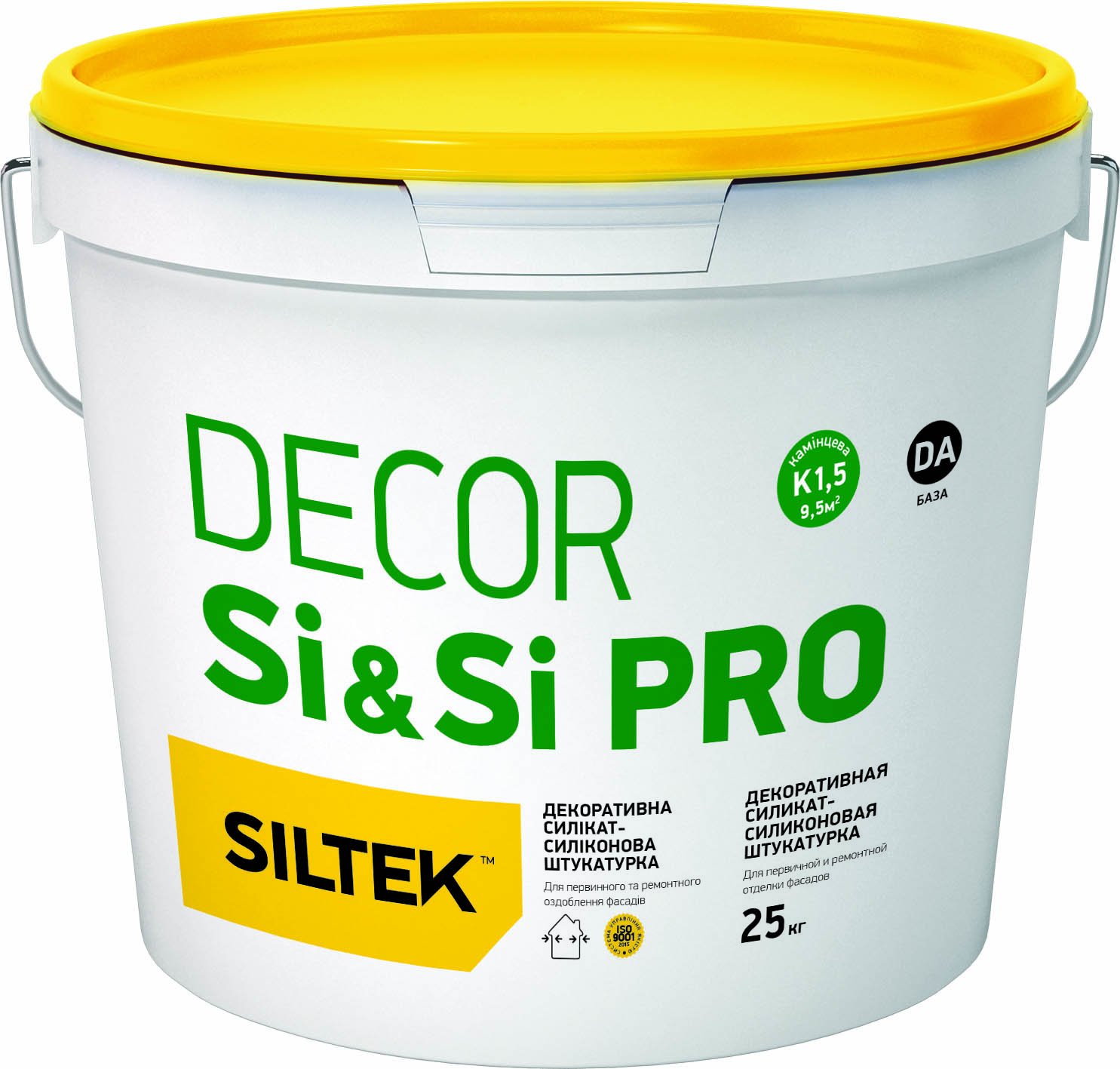 Штукатурка Siltek Dekor Si & Si Pro 25кг.DС  (1,5) "камінц"