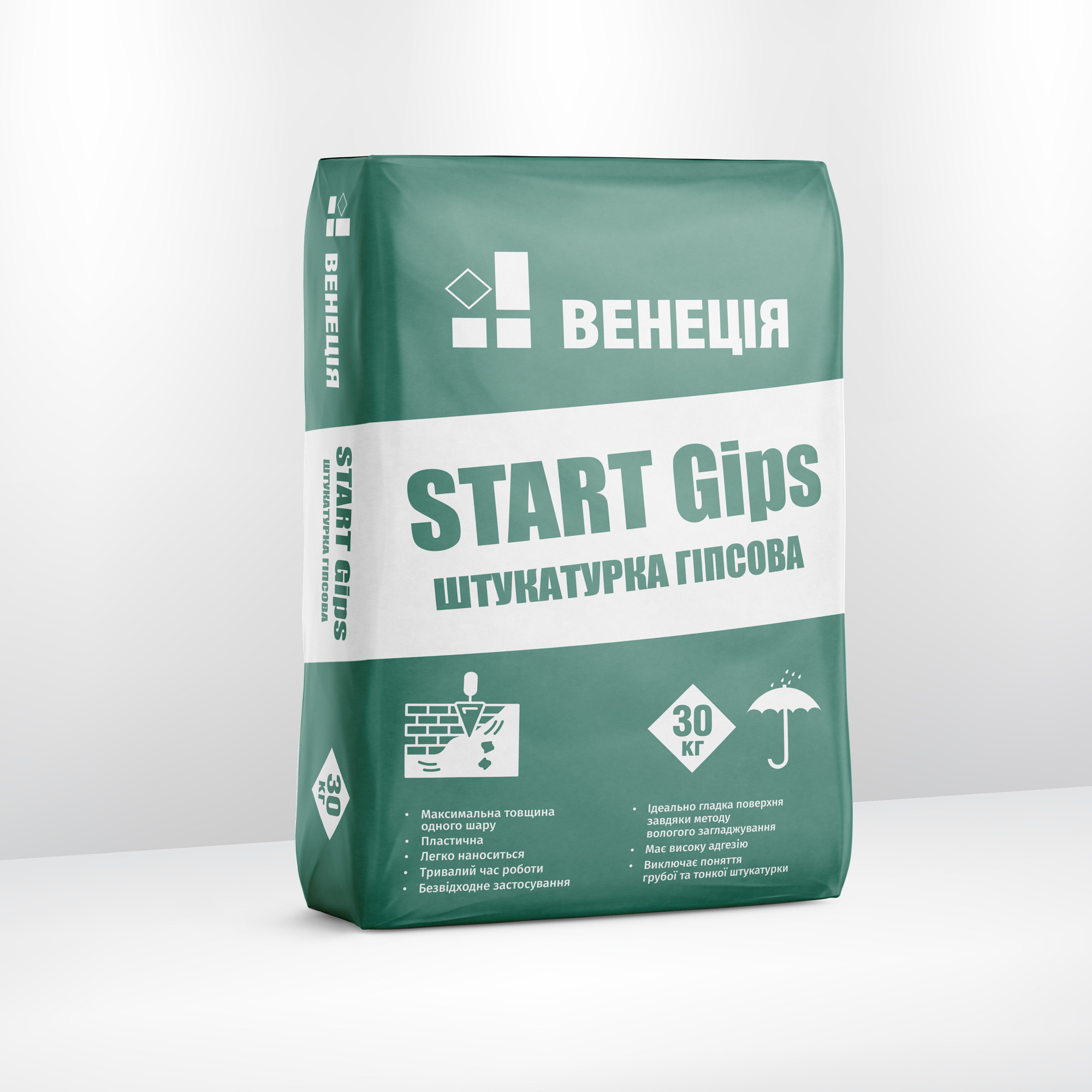 ВЕНЕЦІЯ START Gips 30кг/40пал, шт