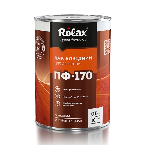 Лак ПФ-170 Ролакс 2,5л