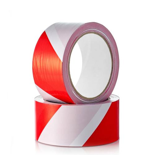 Стрічка сигнальна жовто-блакитна 80ммх100м