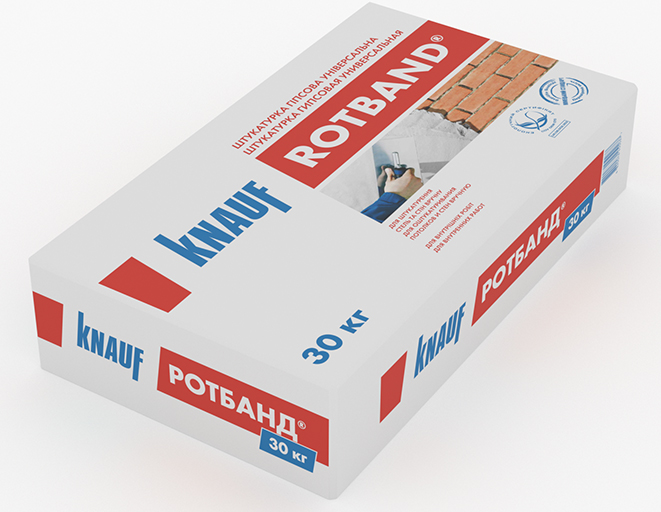 Суміш  Ротбанд 30 кг,  Г.2.ШТ3, Кнауф