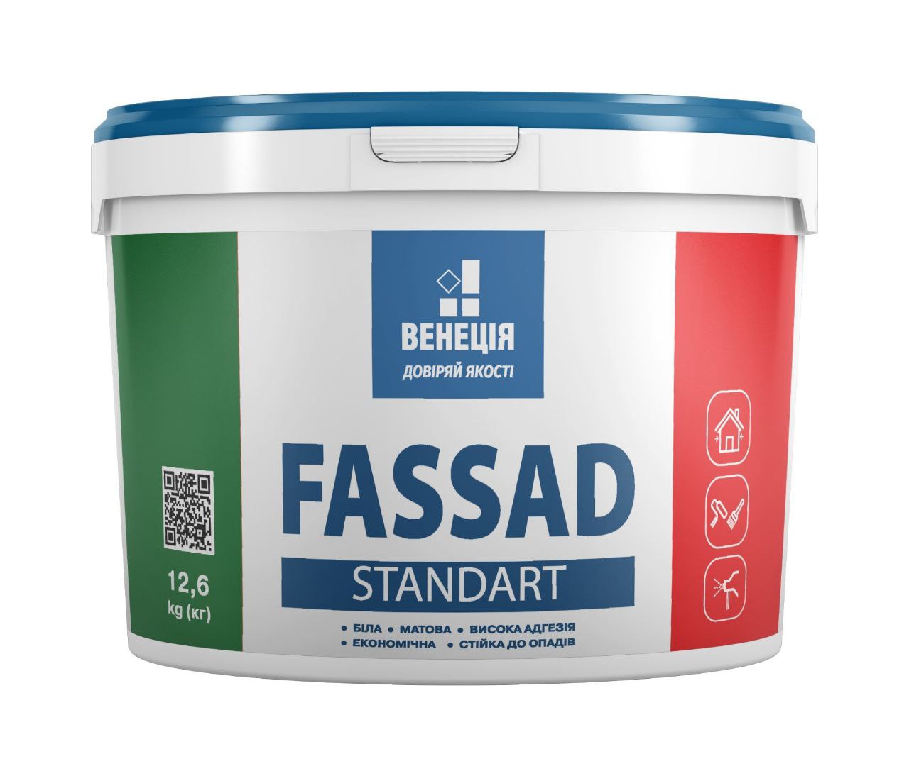 ВЕНЕЦІЯ Фарба Fassad standart 12,6 кг. 