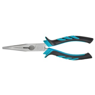 Тонкогубцы вигнуті нікель, 180 мм • 44-106