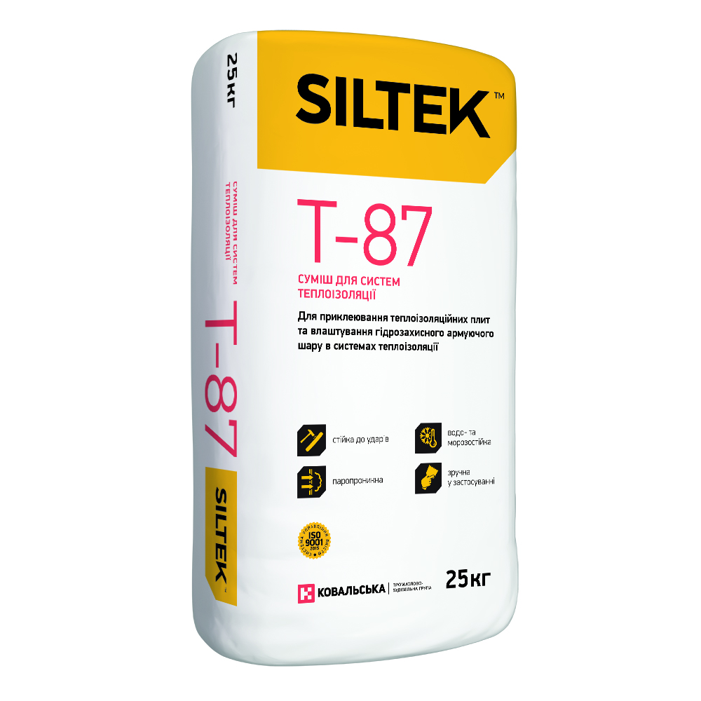 Т-87 Смесь арм для теплоизоляции Siltek 25кг