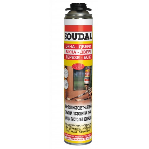 Пена SOUDAL  проф (ЗИМНЯЯ) 750 ml