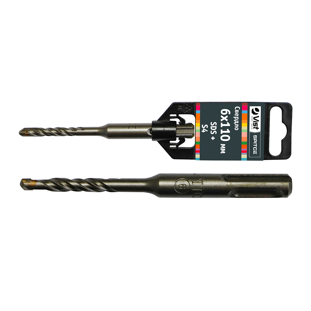 Свердло по бетону SDS Plus 6x110мм Vist (19-310-3)