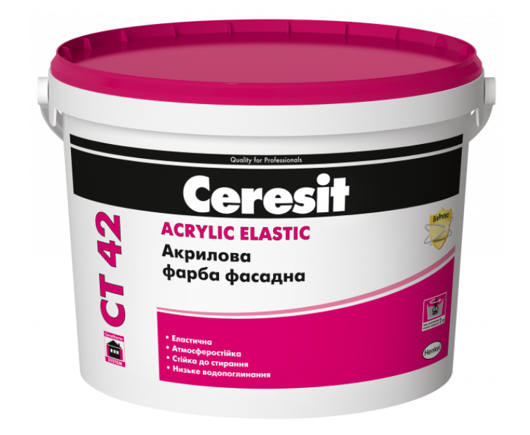 СТ 42 BASE 10л акрилова фасадна 