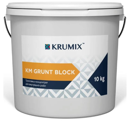 KRUMIX  Grunt Block  Грунтовка-концентрат  (10кг) Аналог Грундирмиттель KNAUF 