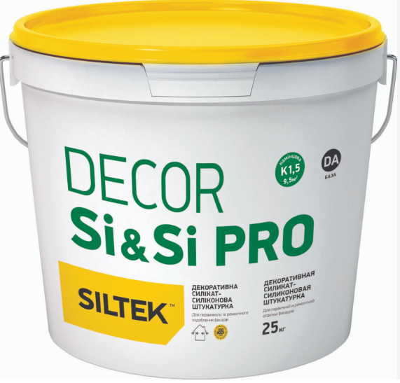 Штукатурка Siltek Dekor Si & Si Pro 25кг.DА  (1,5) 
