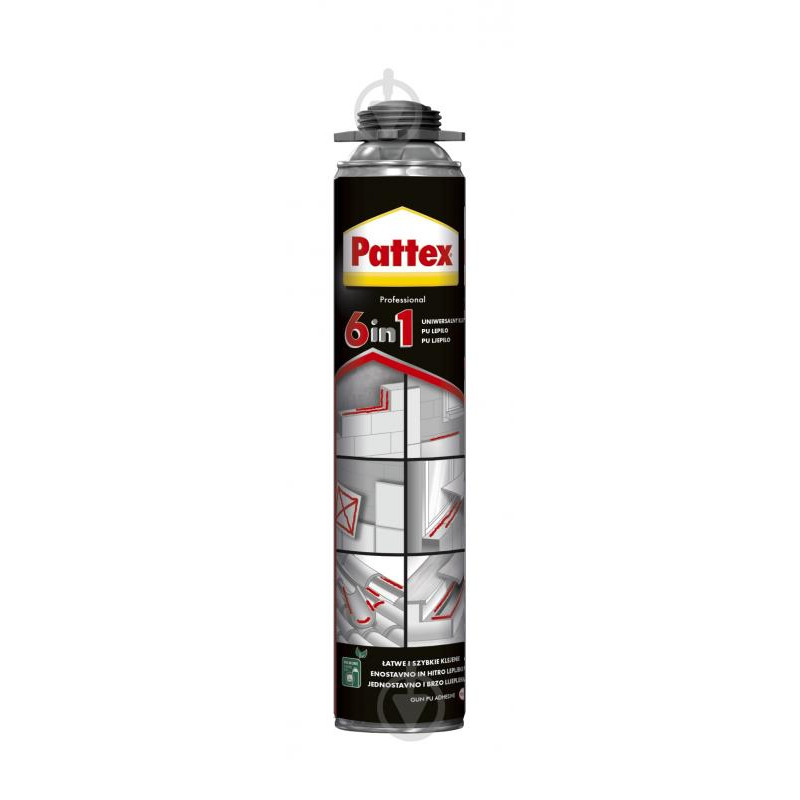 Піна-клей Ceresit Pattex 6 в 1, 750мл (pro)